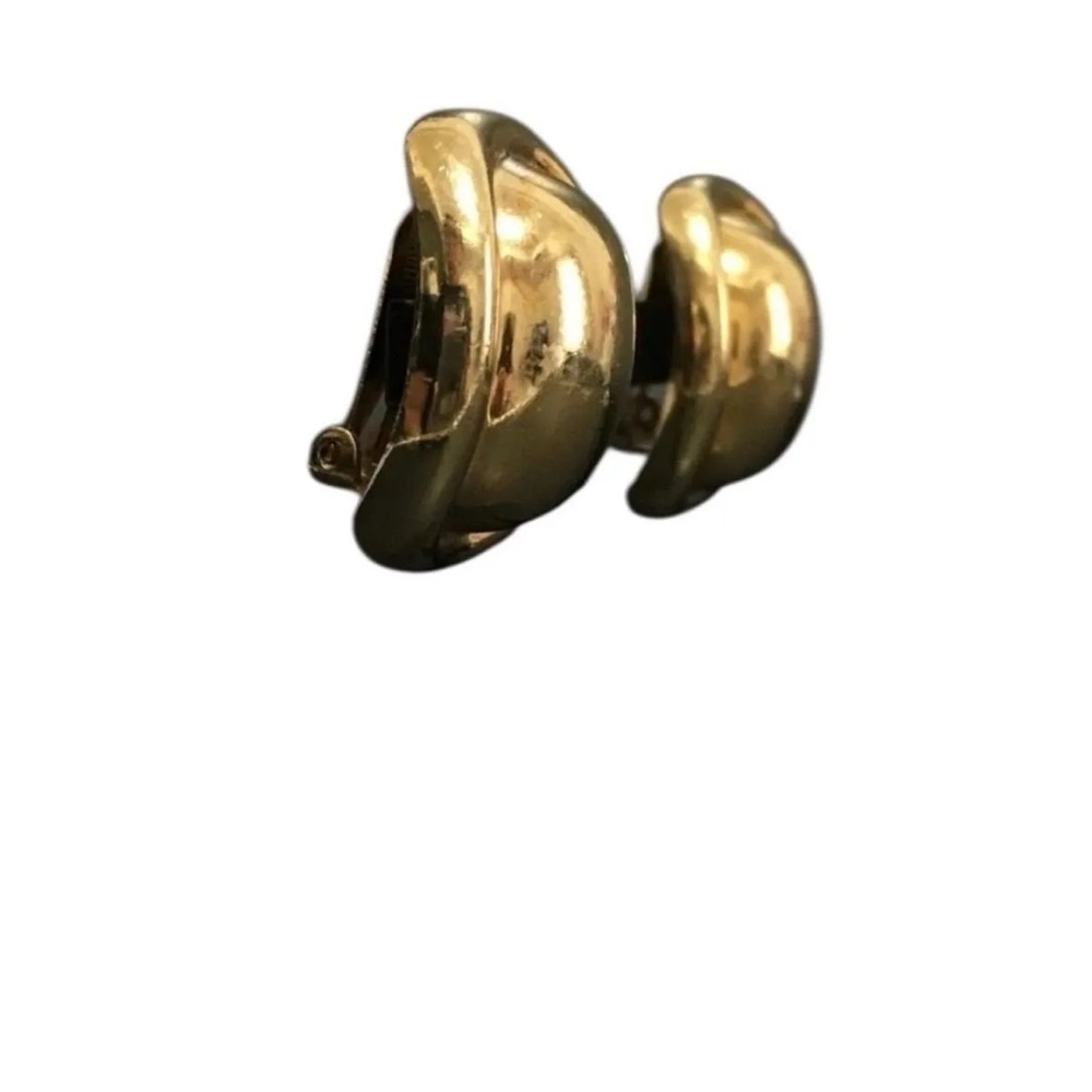 Vintage Christian Dior Vintage Earrings
 Gold Plated Authentic— read description - Picture 3 of 7